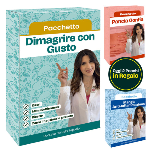 Dimagrire con Gusto + 2 Pacchetti (Regalo)